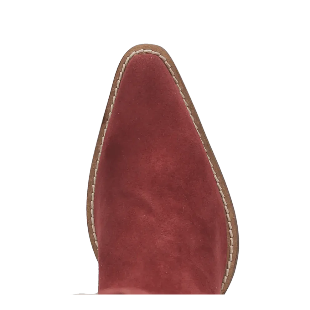BANDELERA LAD 16 SUEDE W/INLAY BURGUNDY