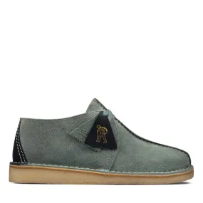 Clarks Originals Desert Trek - Duck Egg Blue Suede