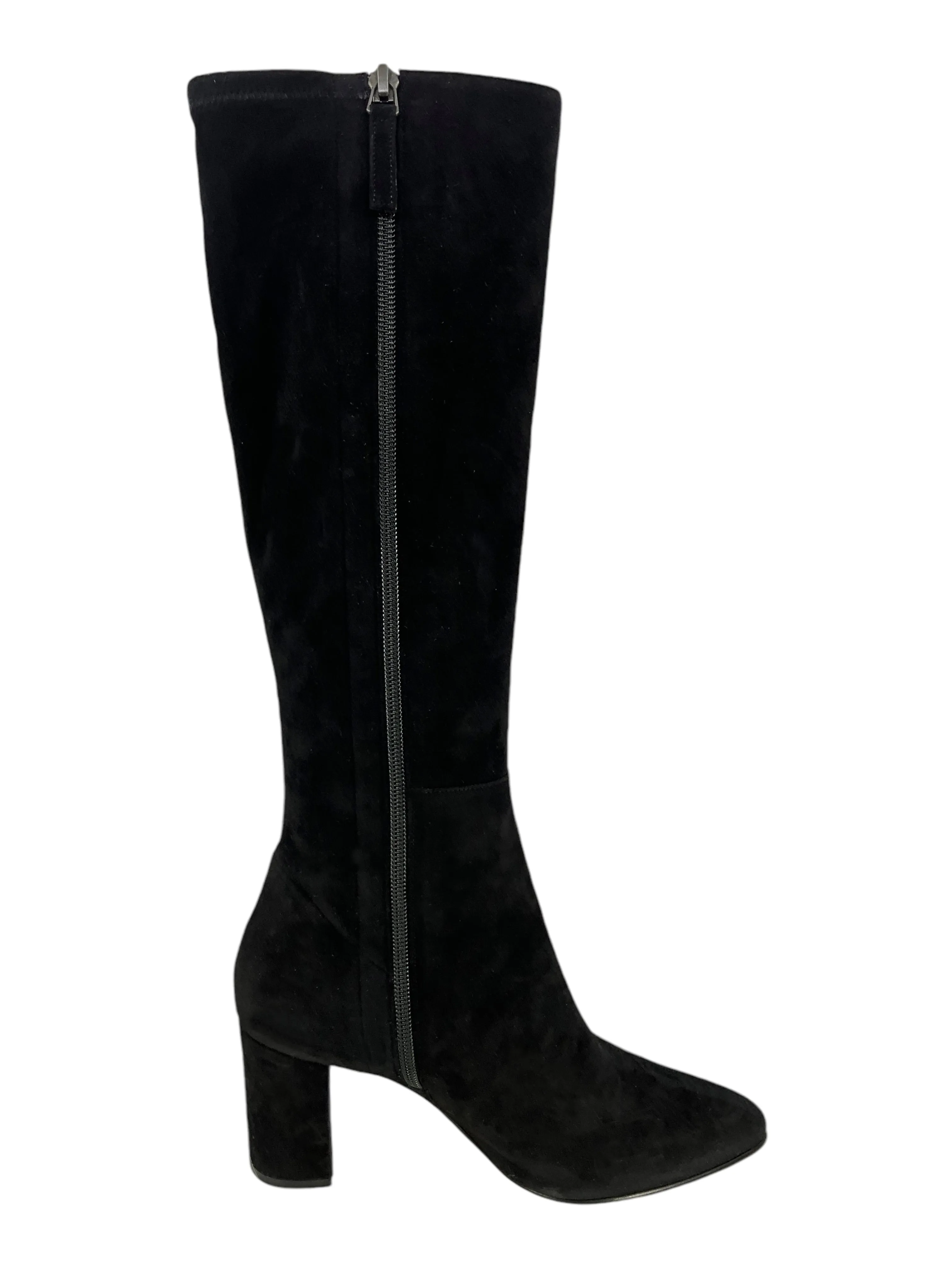 Manolo Blahnik Suede Knee High Boots Size 8
