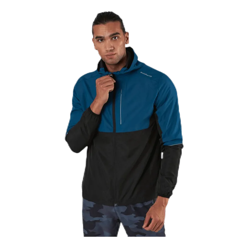 Thorow Running Jacket With Hood Blue