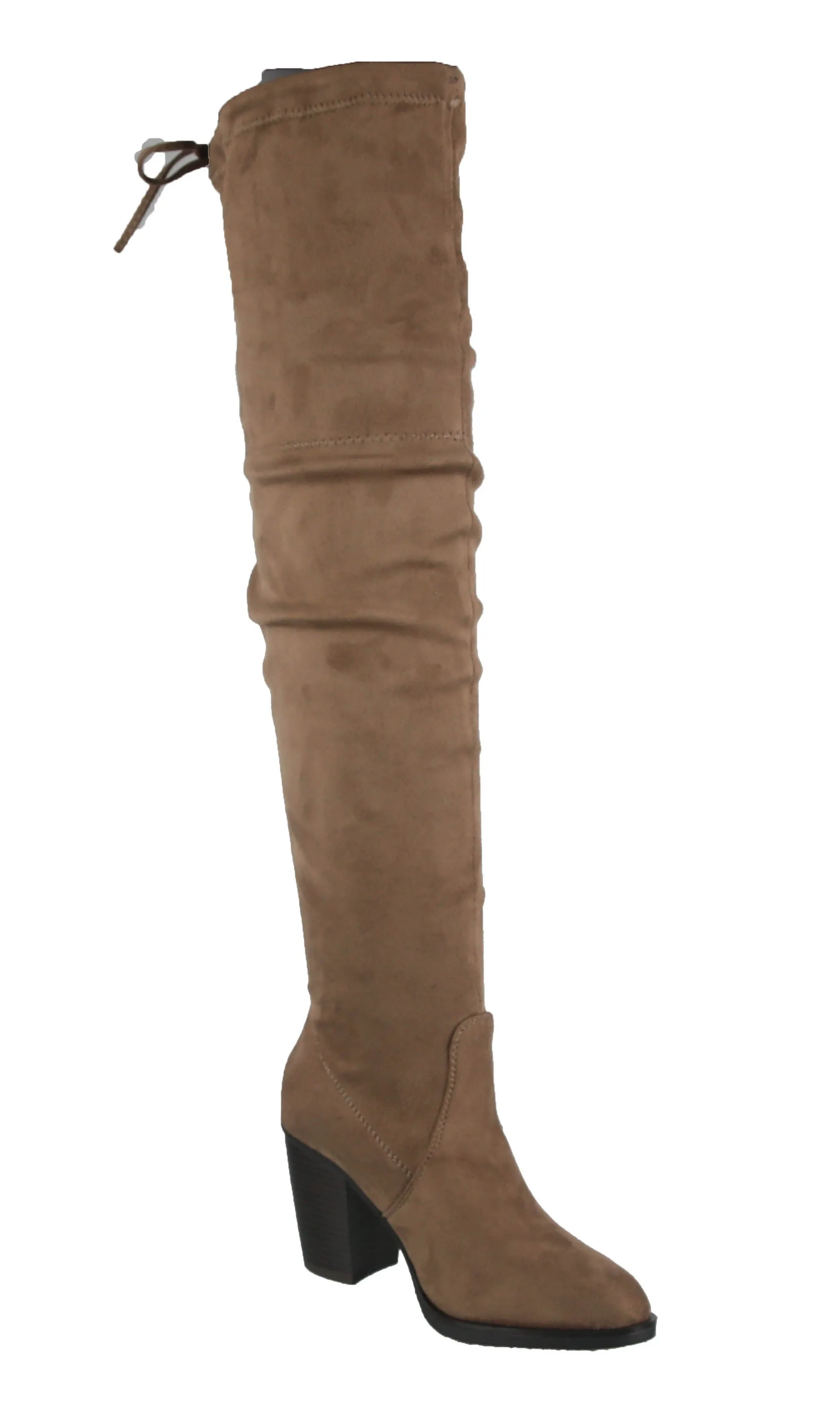 WOMAN'S SHOES TAUPE SUEDE BOOTS HUGO-39