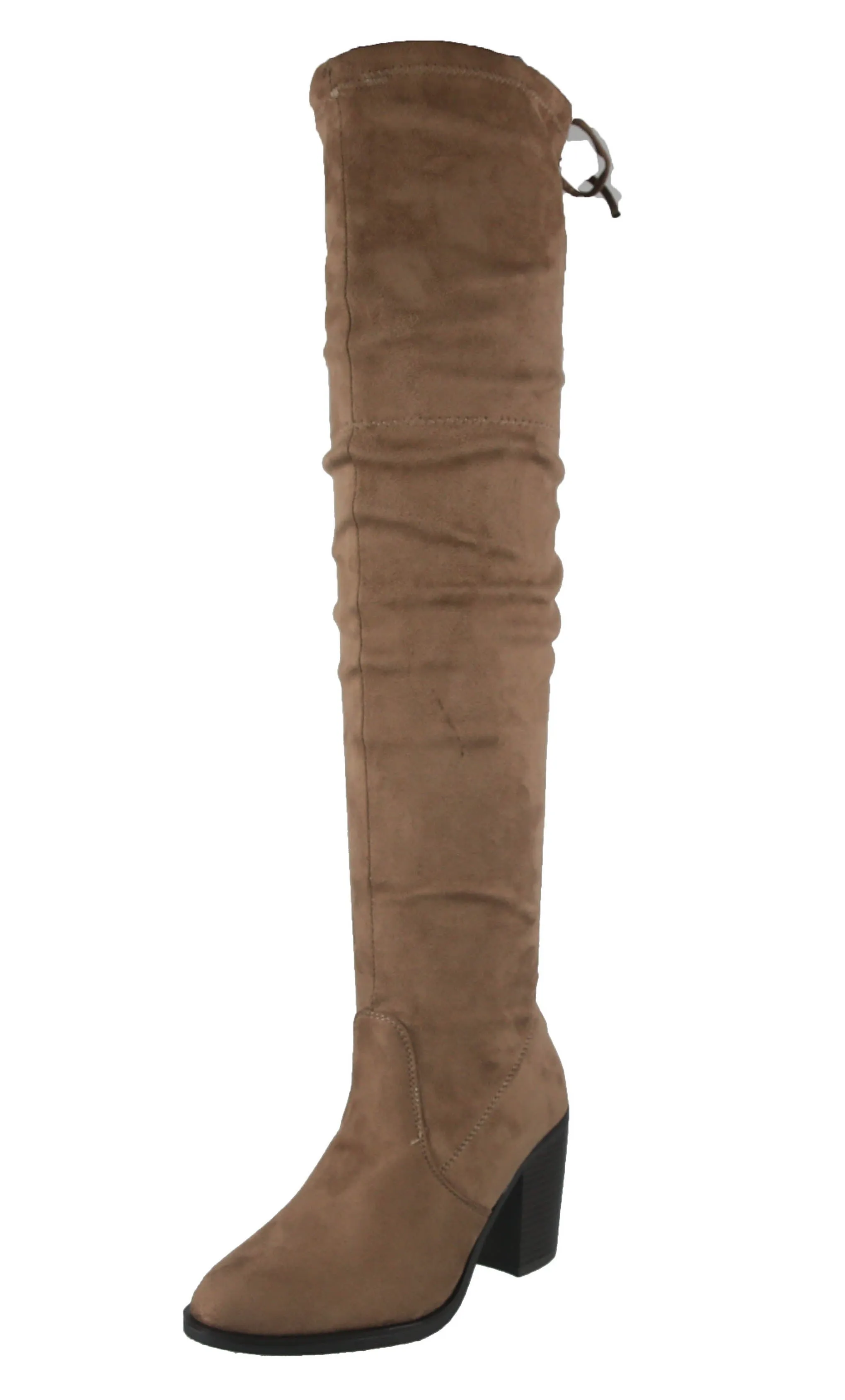 WOMAN'S SHOES TAUPE SUEDE BOOTS HUGO-39