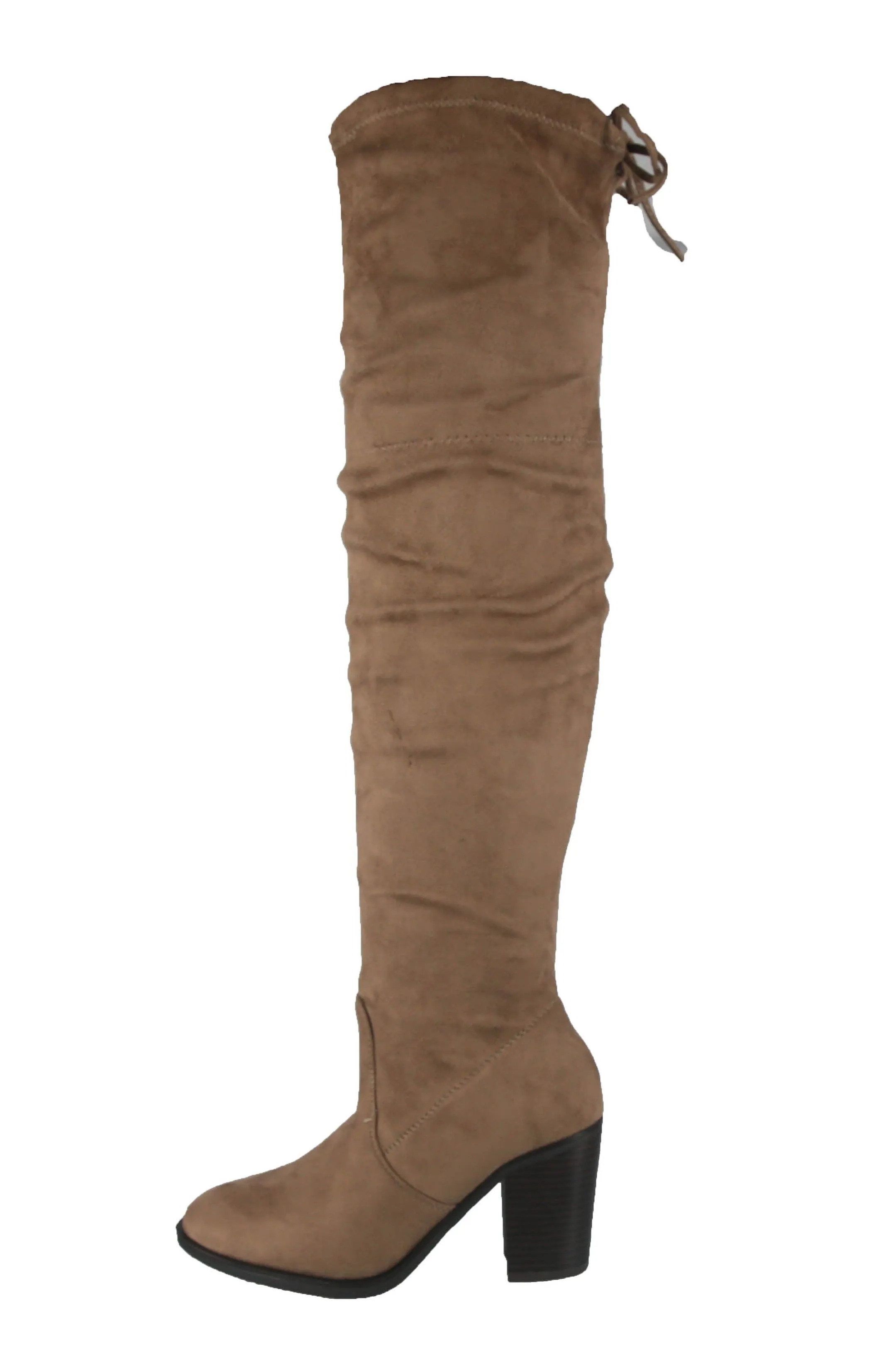 WOMAN'S SHOES TAUPE SUEDE BOOTS HUGO-39